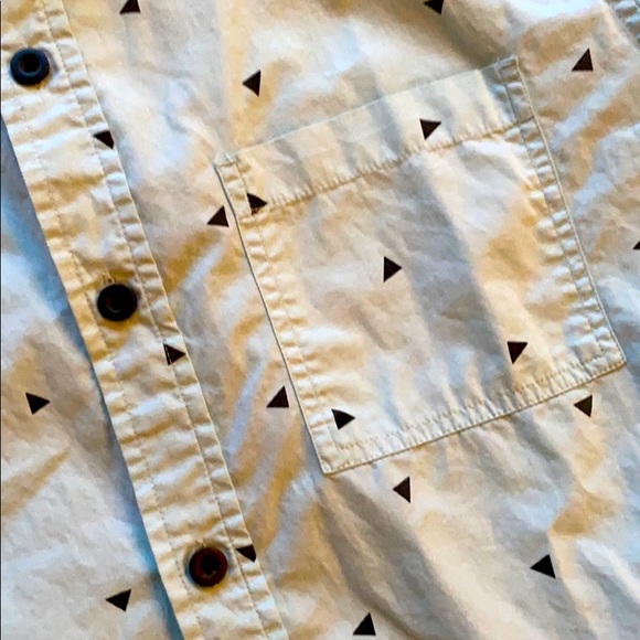 BabyBlue PACSUN ShortSleve Button-up - Picture 3 of 3